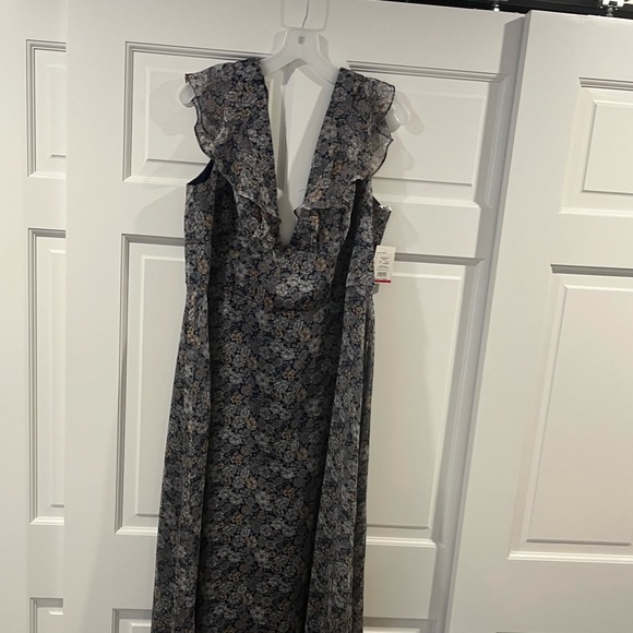 David's Bridal Dresses Floor Length Floral Dress Poshmark